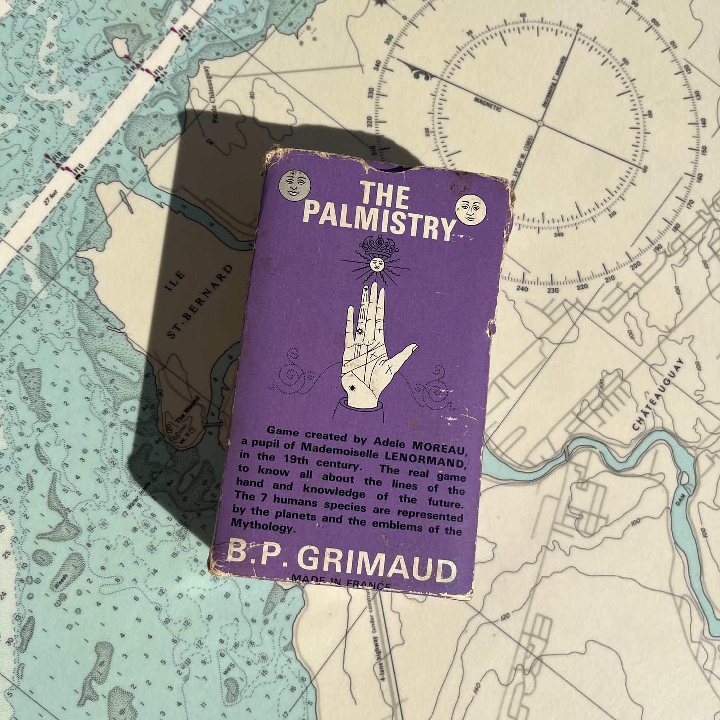 Vintage 1963 The Palmistry Tarot Deck by B.P. Grimaud