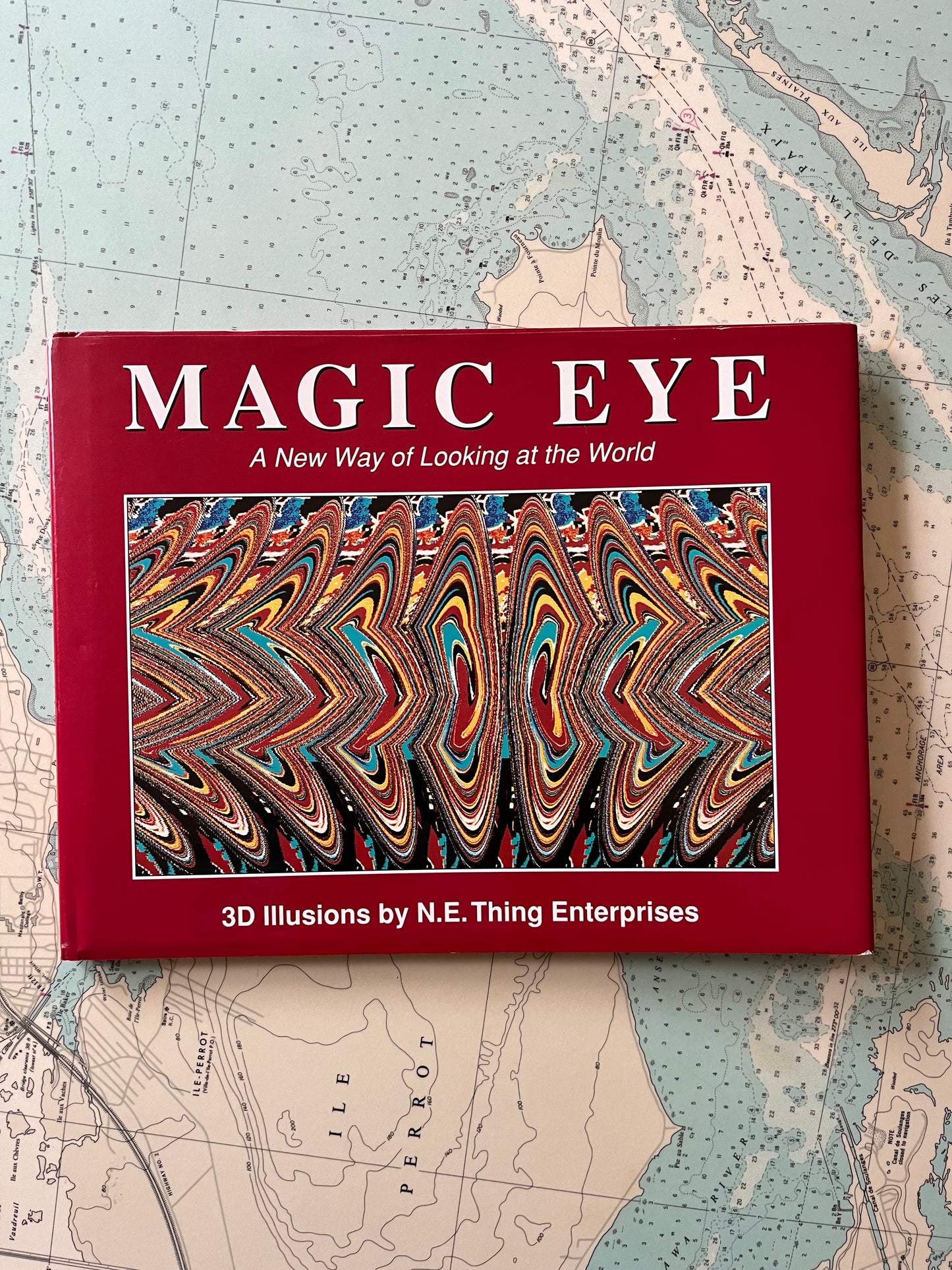 Vintage 1994 Magic Eye : A New Way of Looking at the World