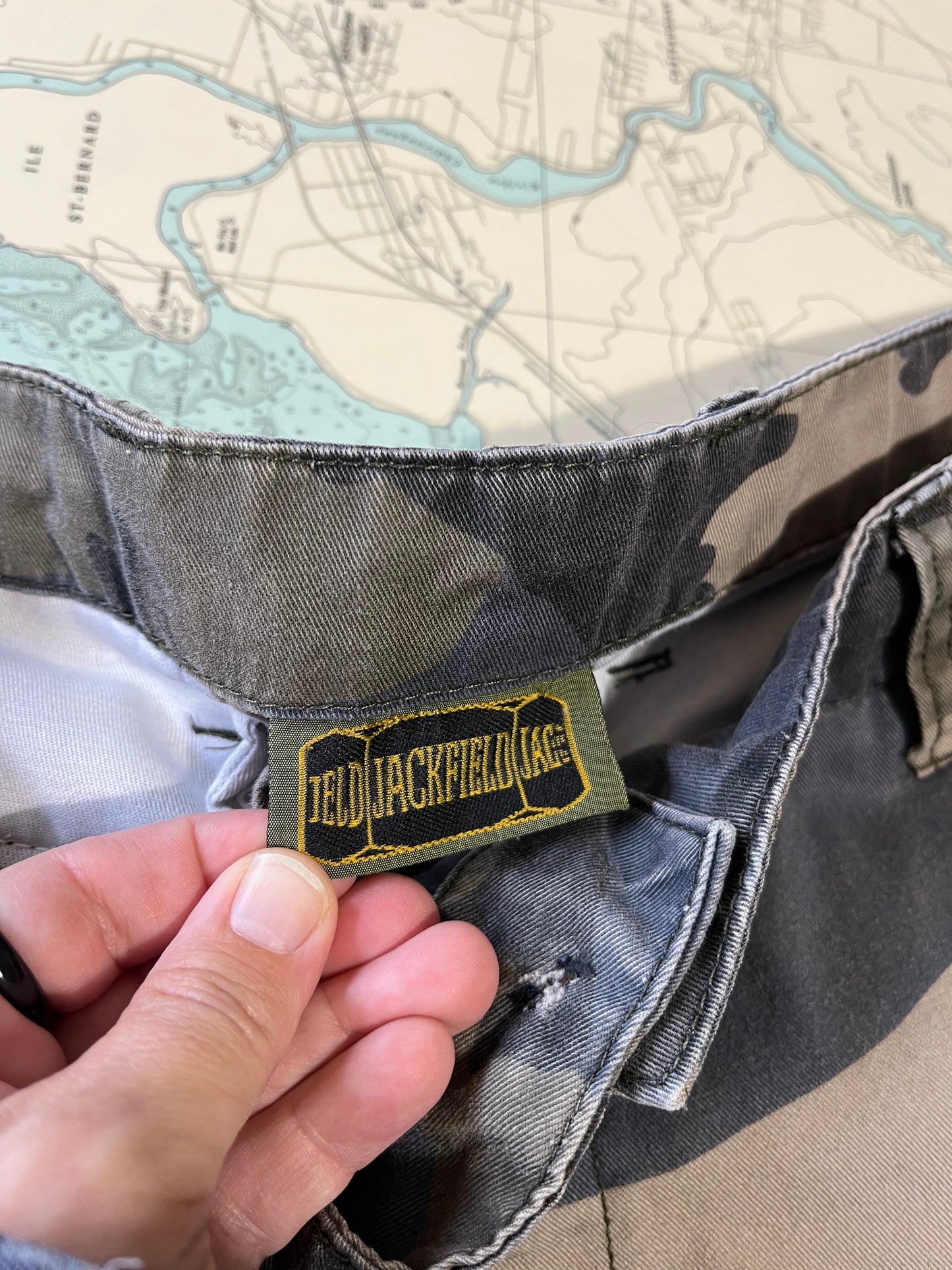 Vintage Jackfield Camo Pants 36