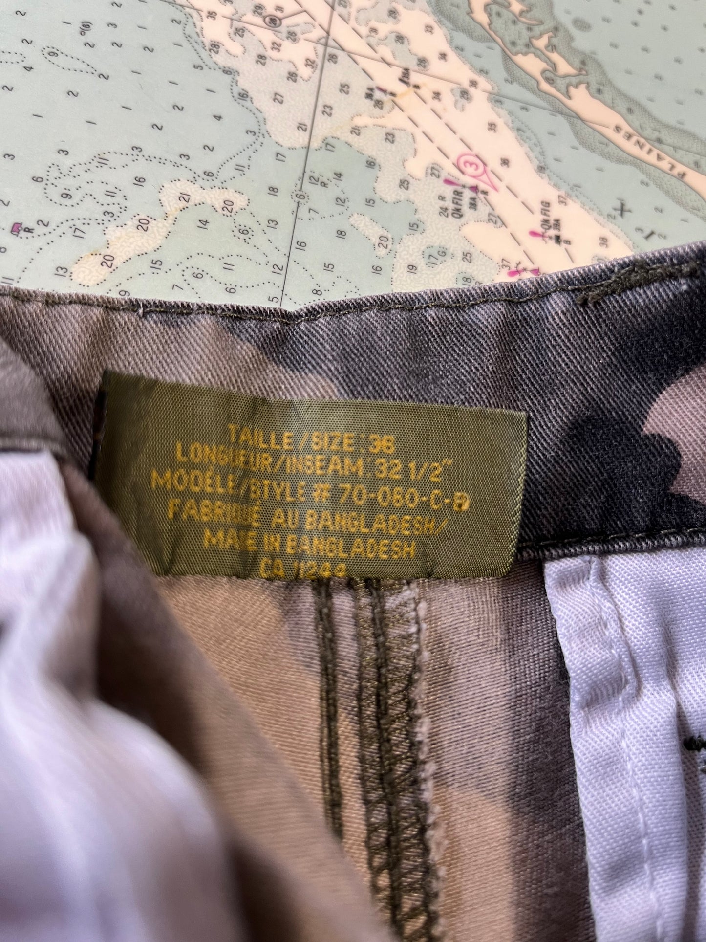 Vintage Jackfield Camo Pants 36