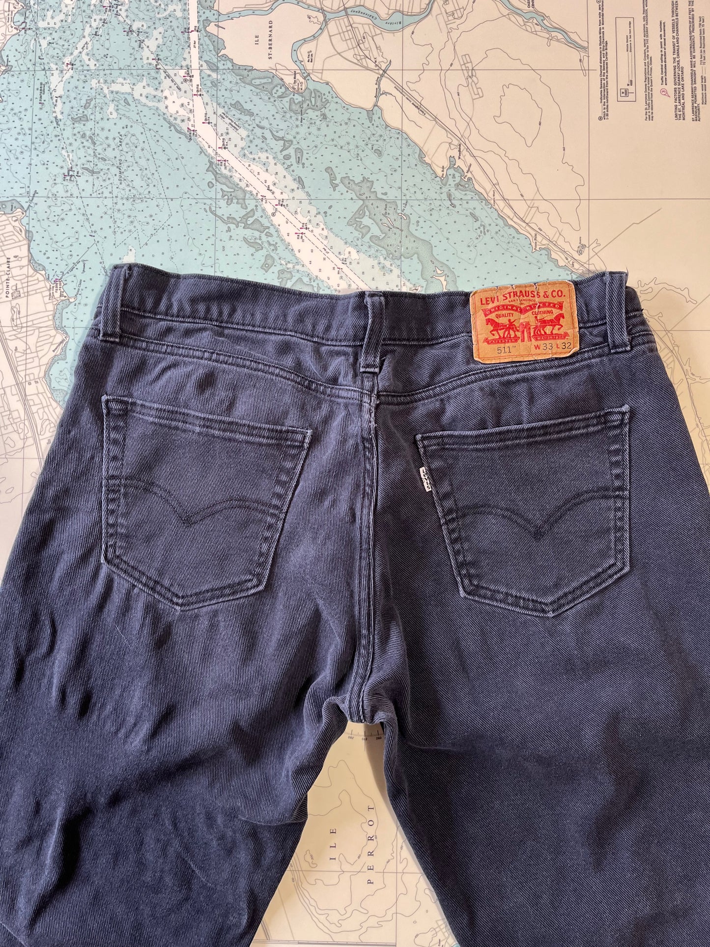 Vintage Levi's 511 White Tab 33 x 32