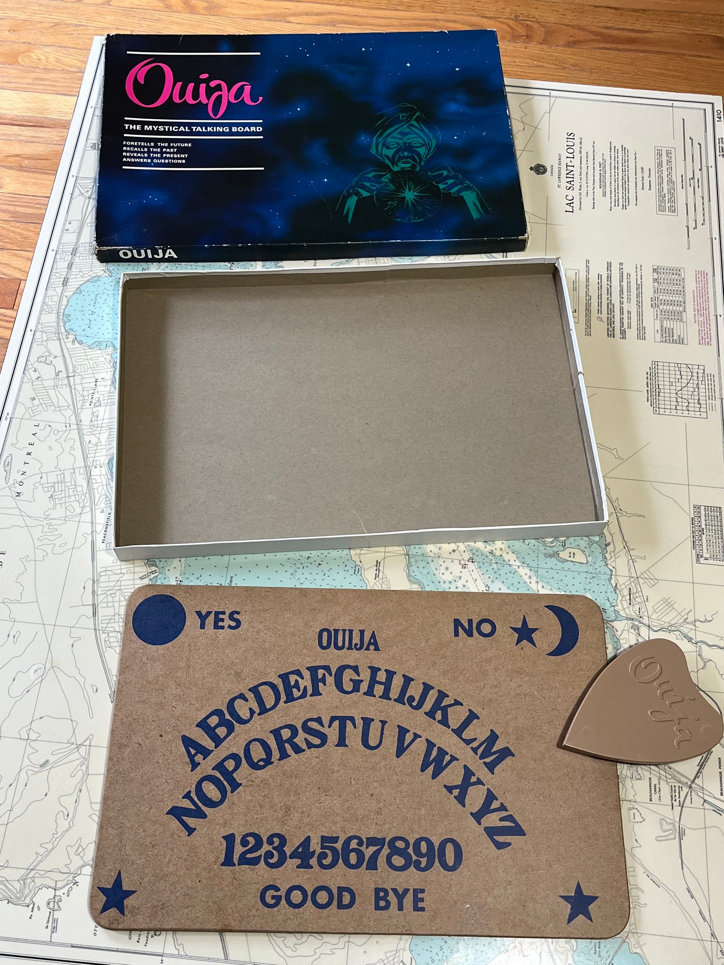 Vintage Copp-Clark Ouija Mystical Talking Board Game