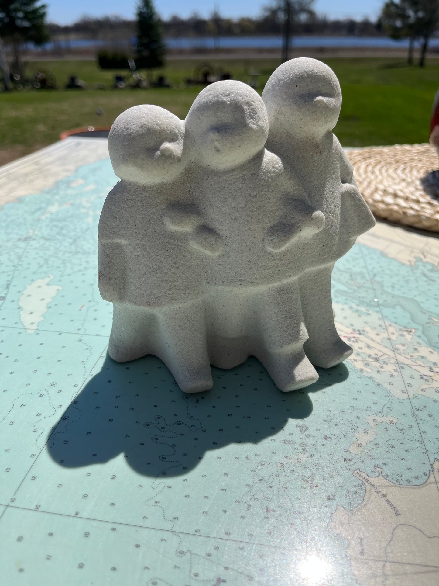 Three Sisters MarBell Stone Art Belgium