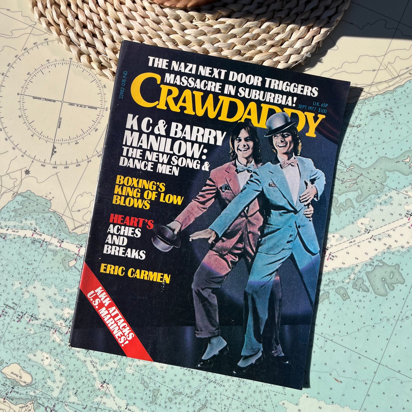 Vintage September 1977 Crawdaddy Magazine
