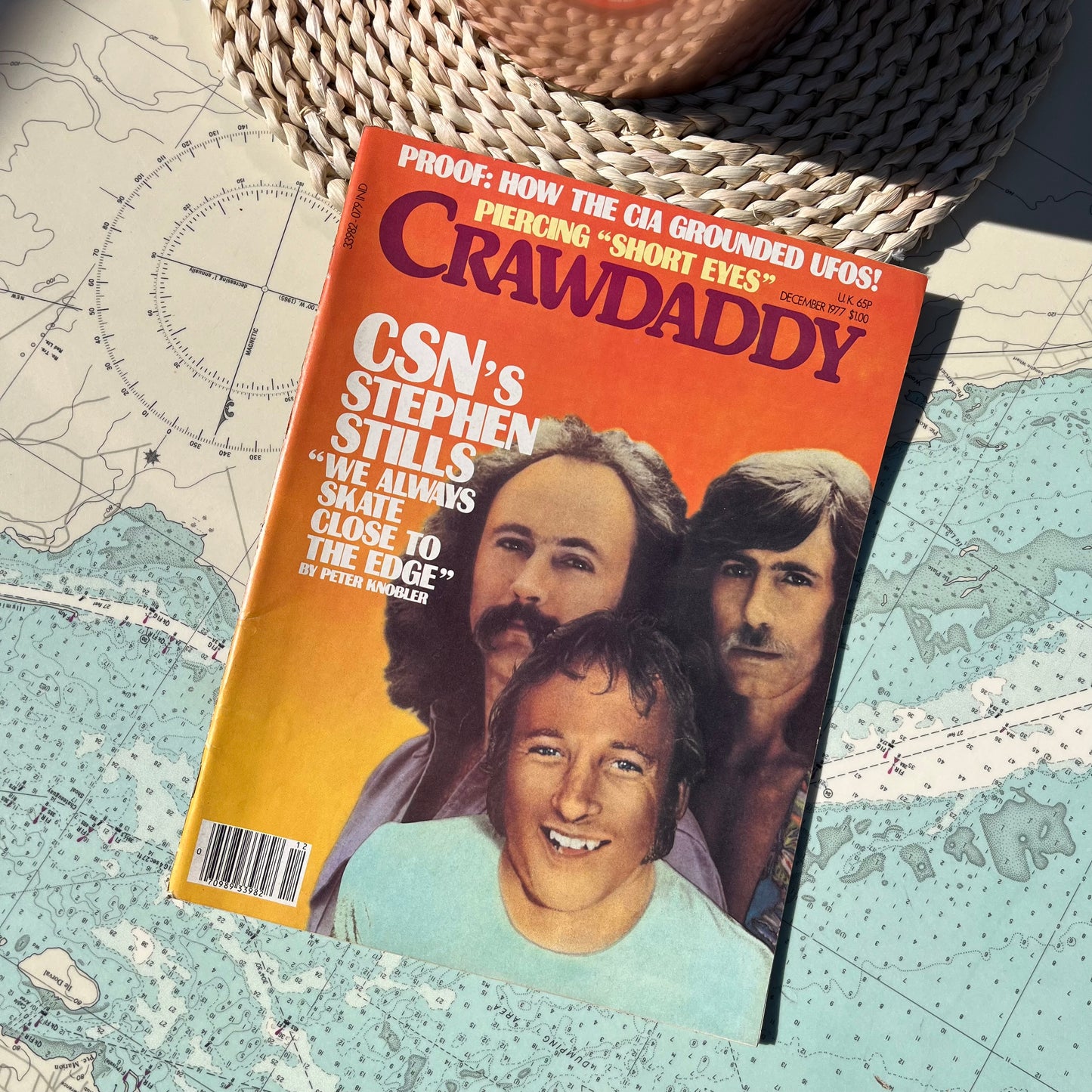 Vintage December 1977 Crawdaddy Magazine