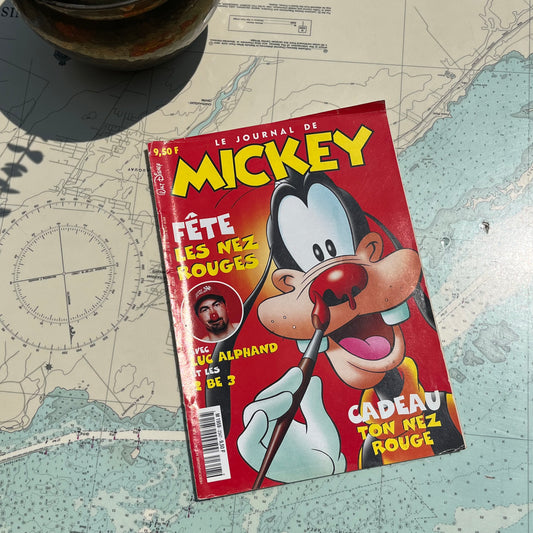 Vintage 1997 Juin Le Journal de Mickey Magazine / Comic