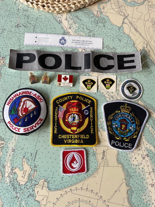 Vintage Collection of Police Badges