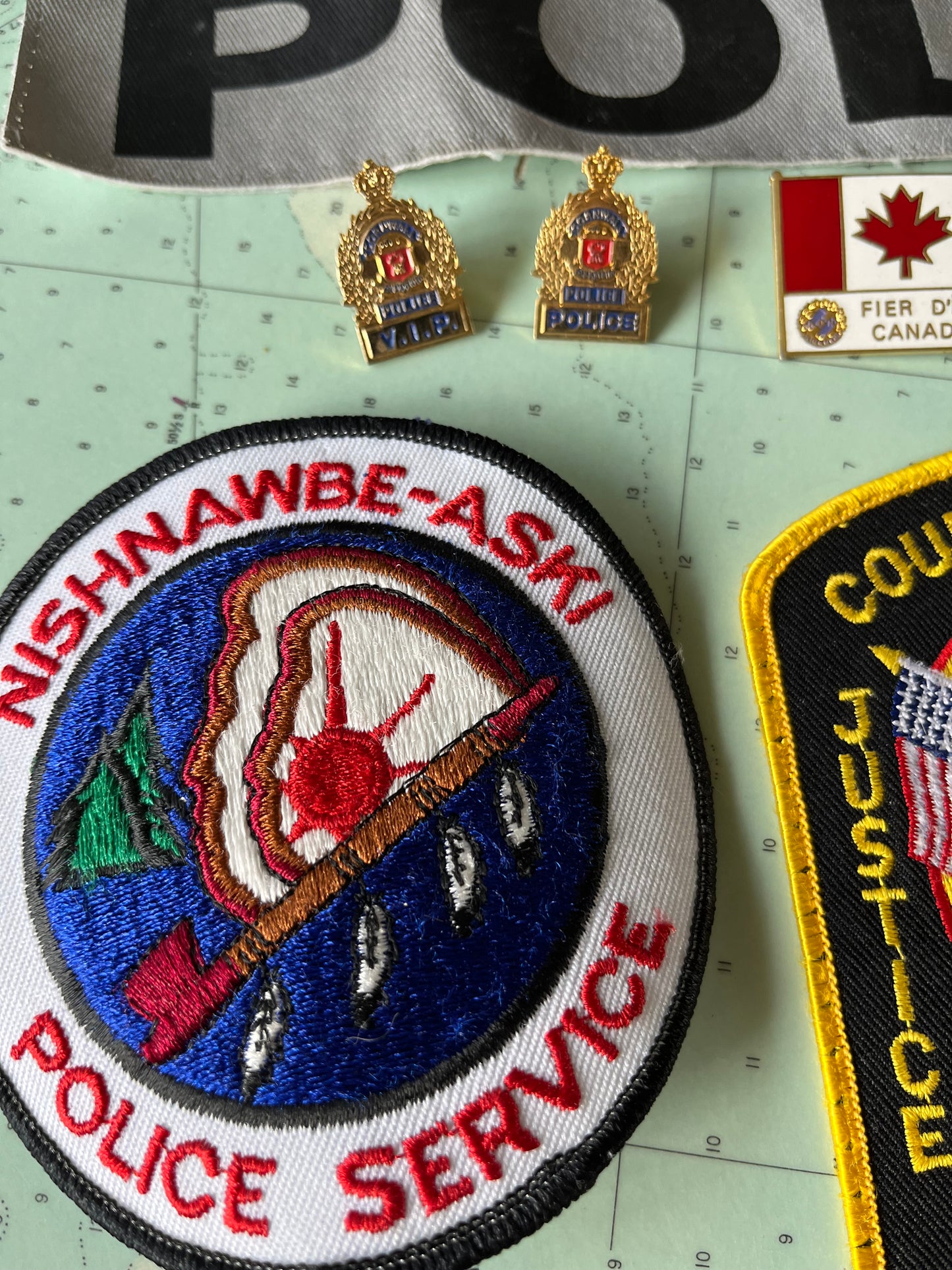 Vintage Collection of Police Badges