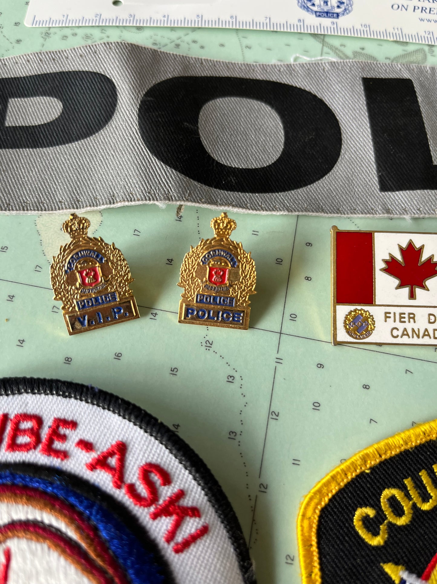 Vintage Collection of Police Badges