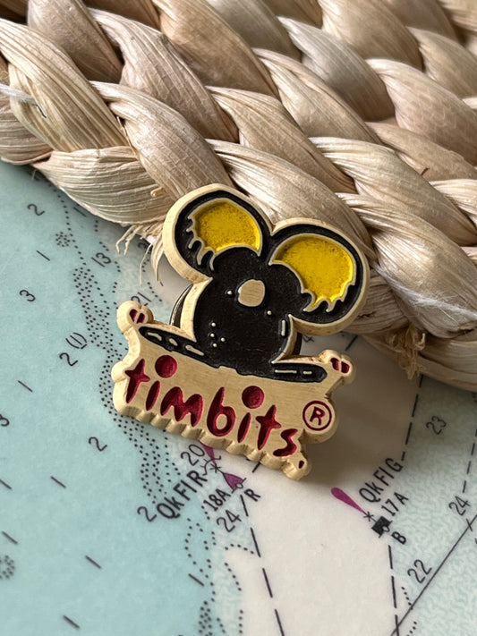 Vintage Tim Hortons Timbits Pin