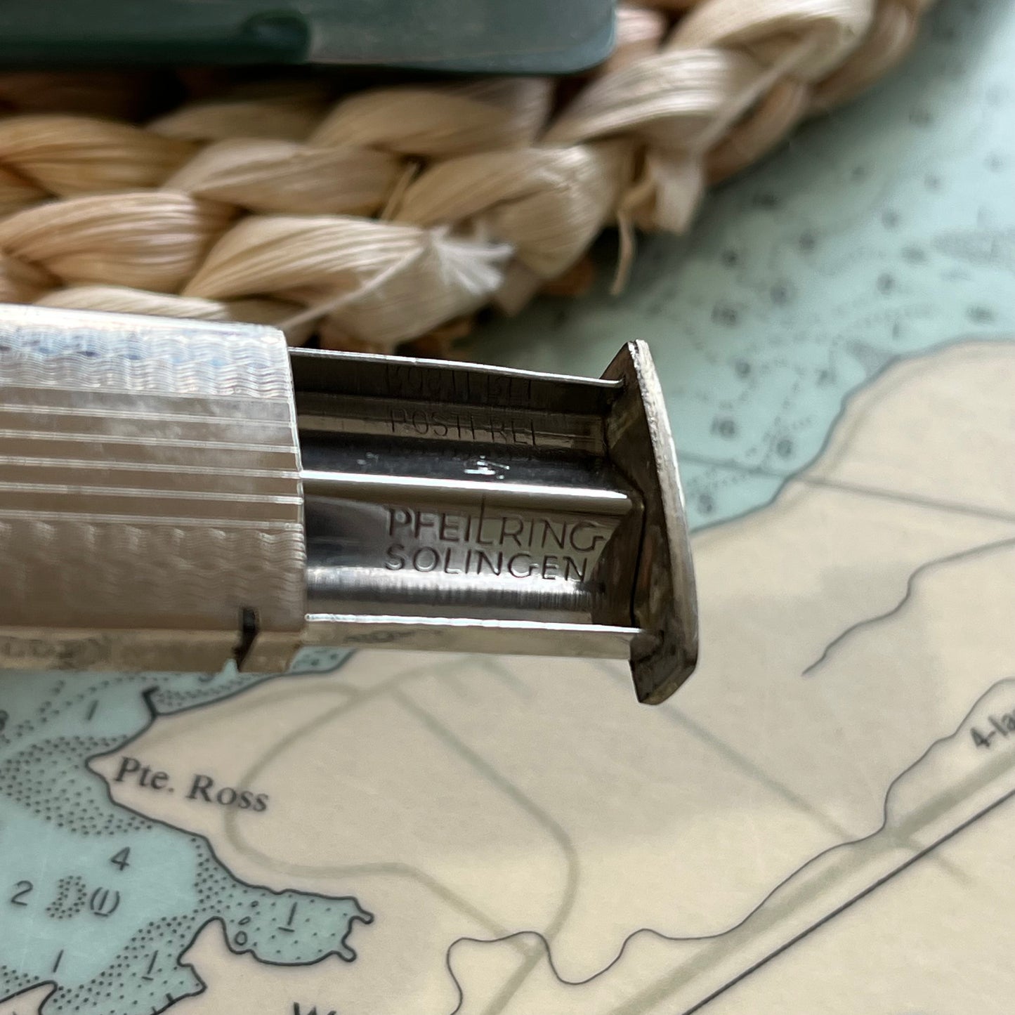 Vintage Pfeilring Solingen Rostfrei 5602 Cigar Cutter