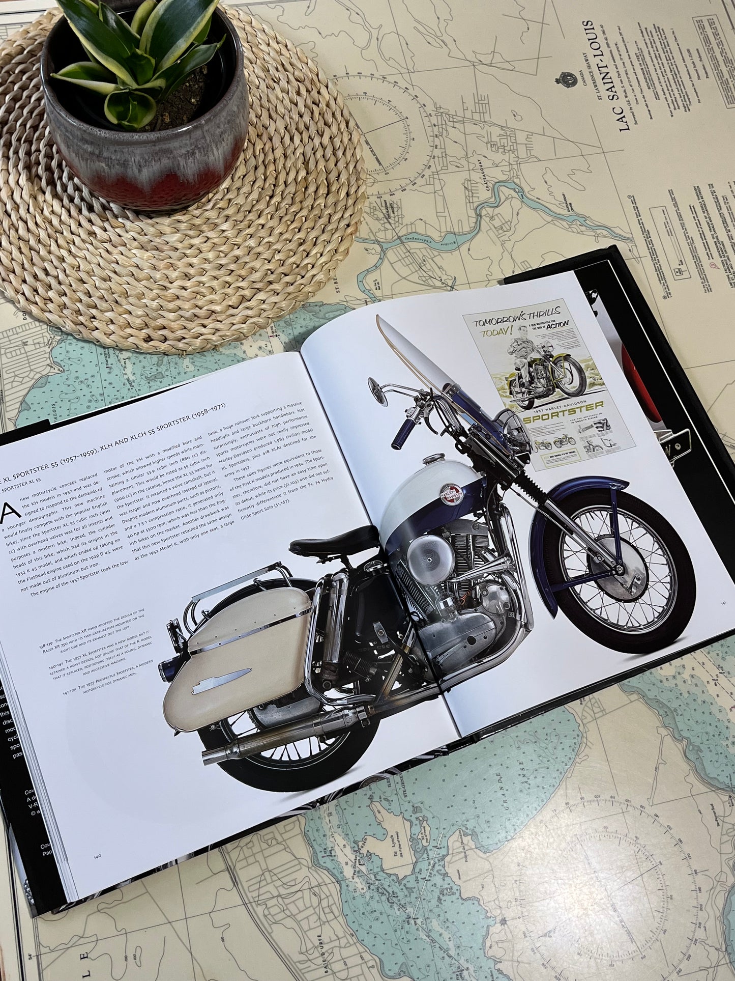 Vintage Harley Davidson The Legendary Models by Pascal Szymezak
