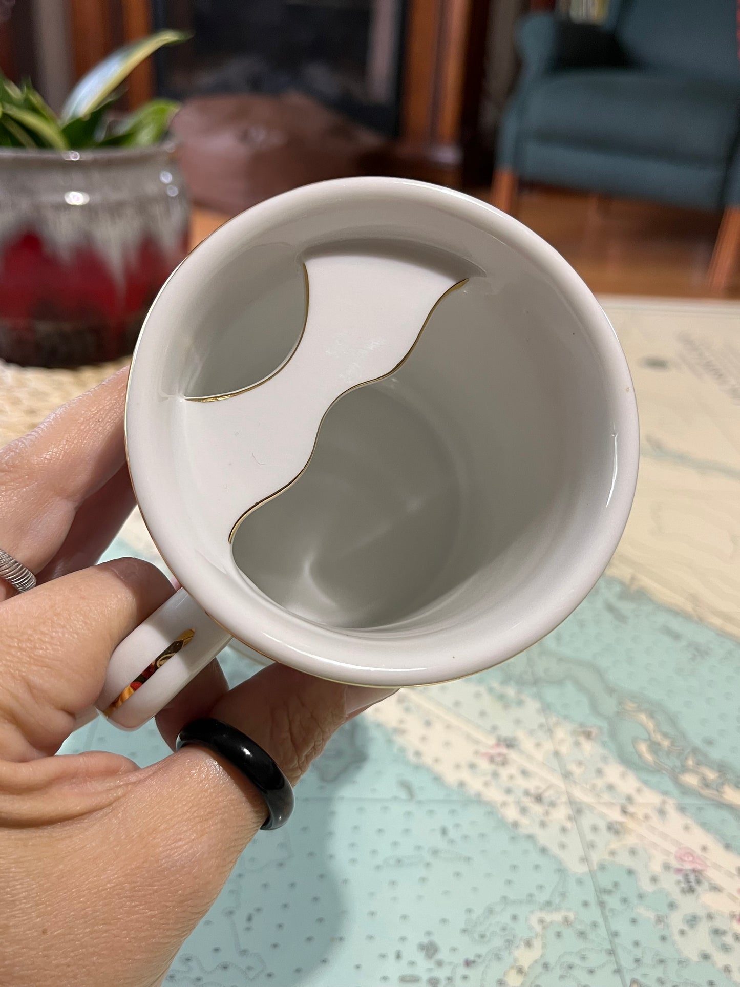 Vintage Your Fathers Mustache Mug with Mustache Protector