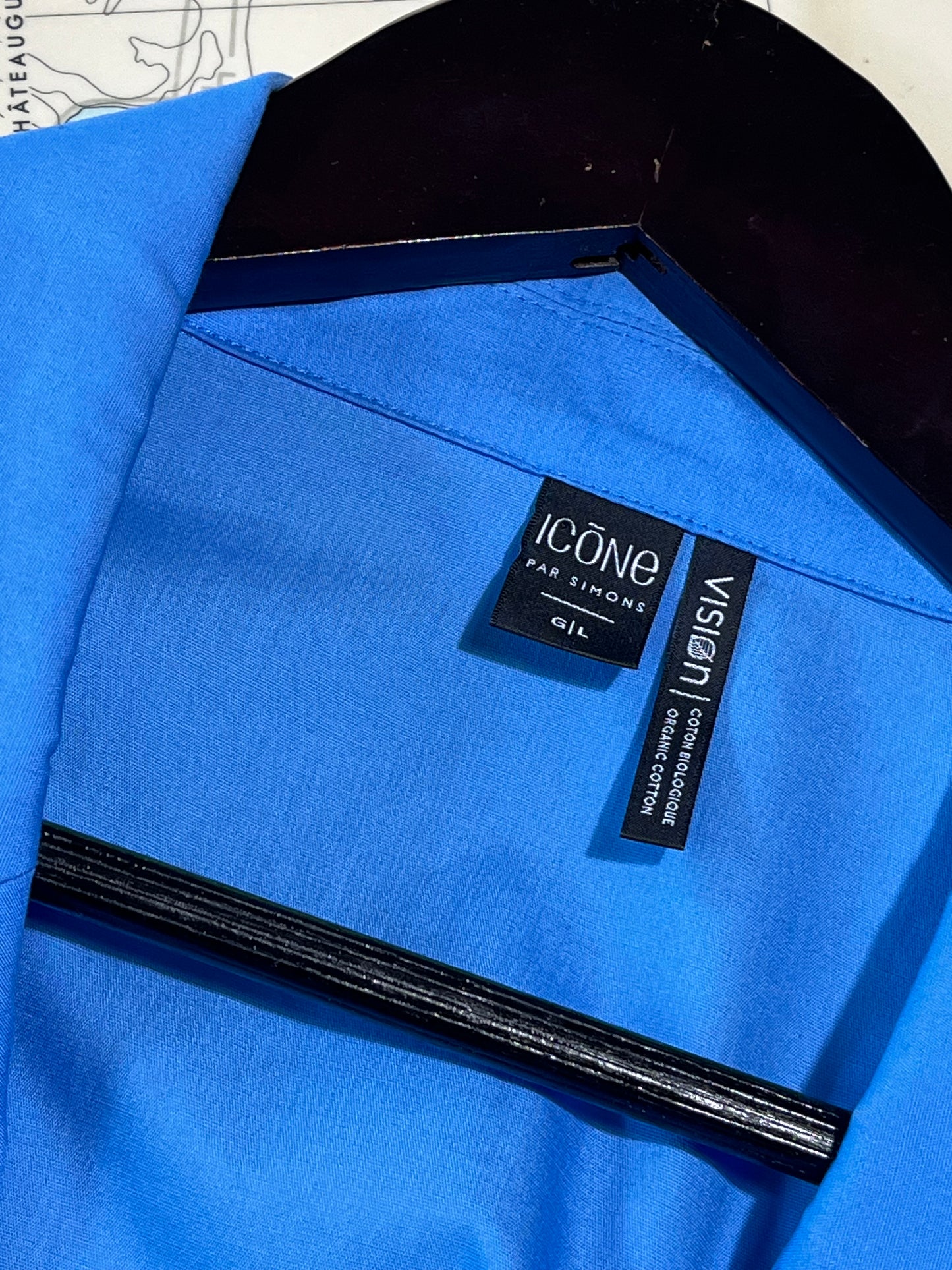 Icone Par Simons Organic Cotton Blue Shift Dress