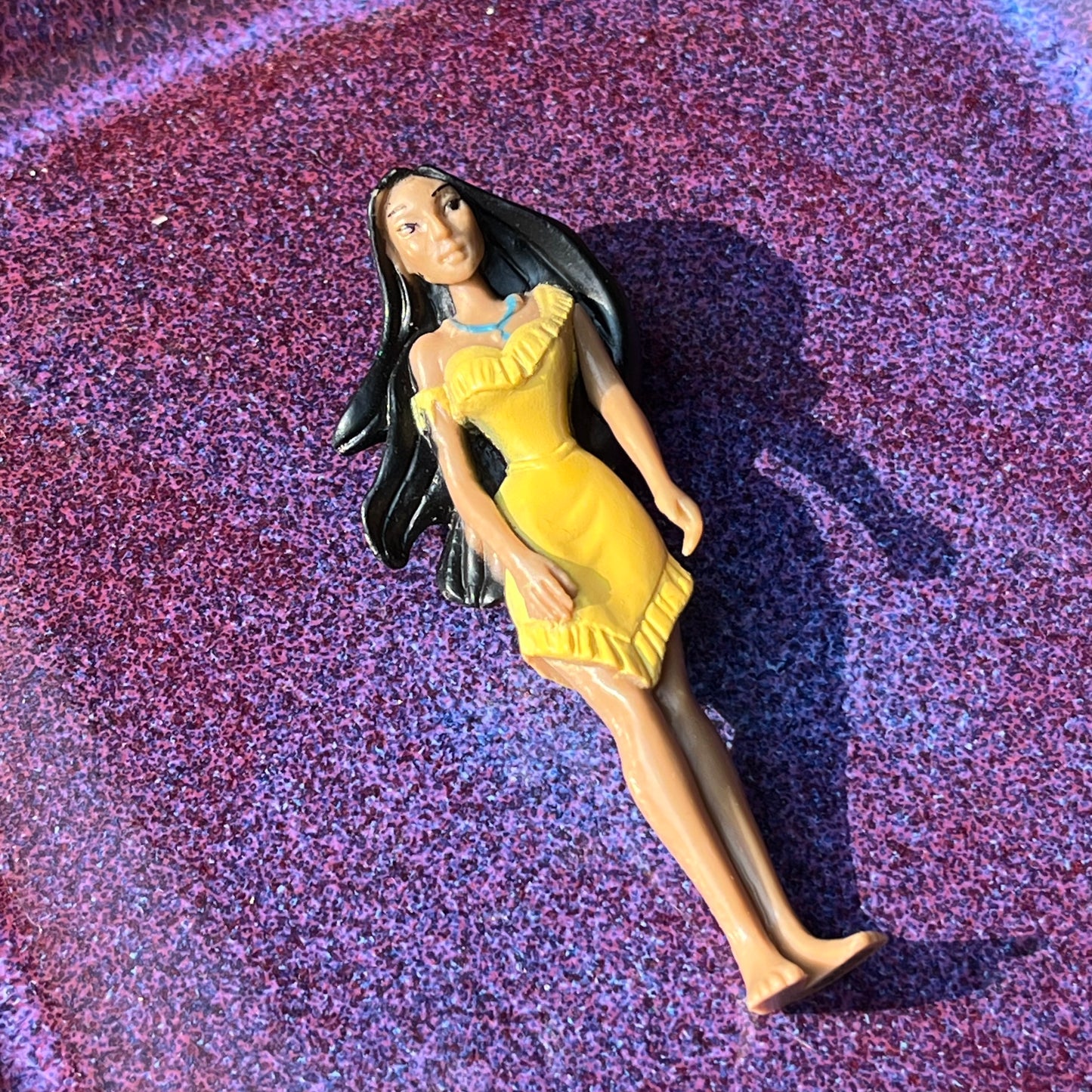 Vintage 90s Pocahontas Miniature Figurine