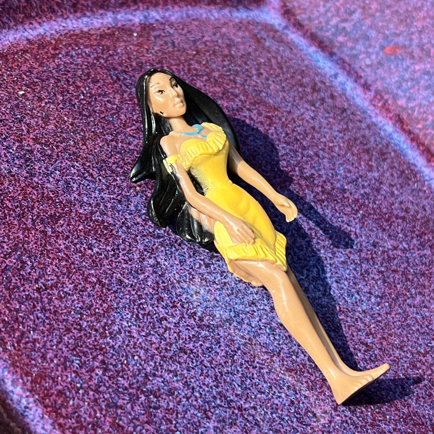 Vintage 90s Pocahontas Miniature Figurine