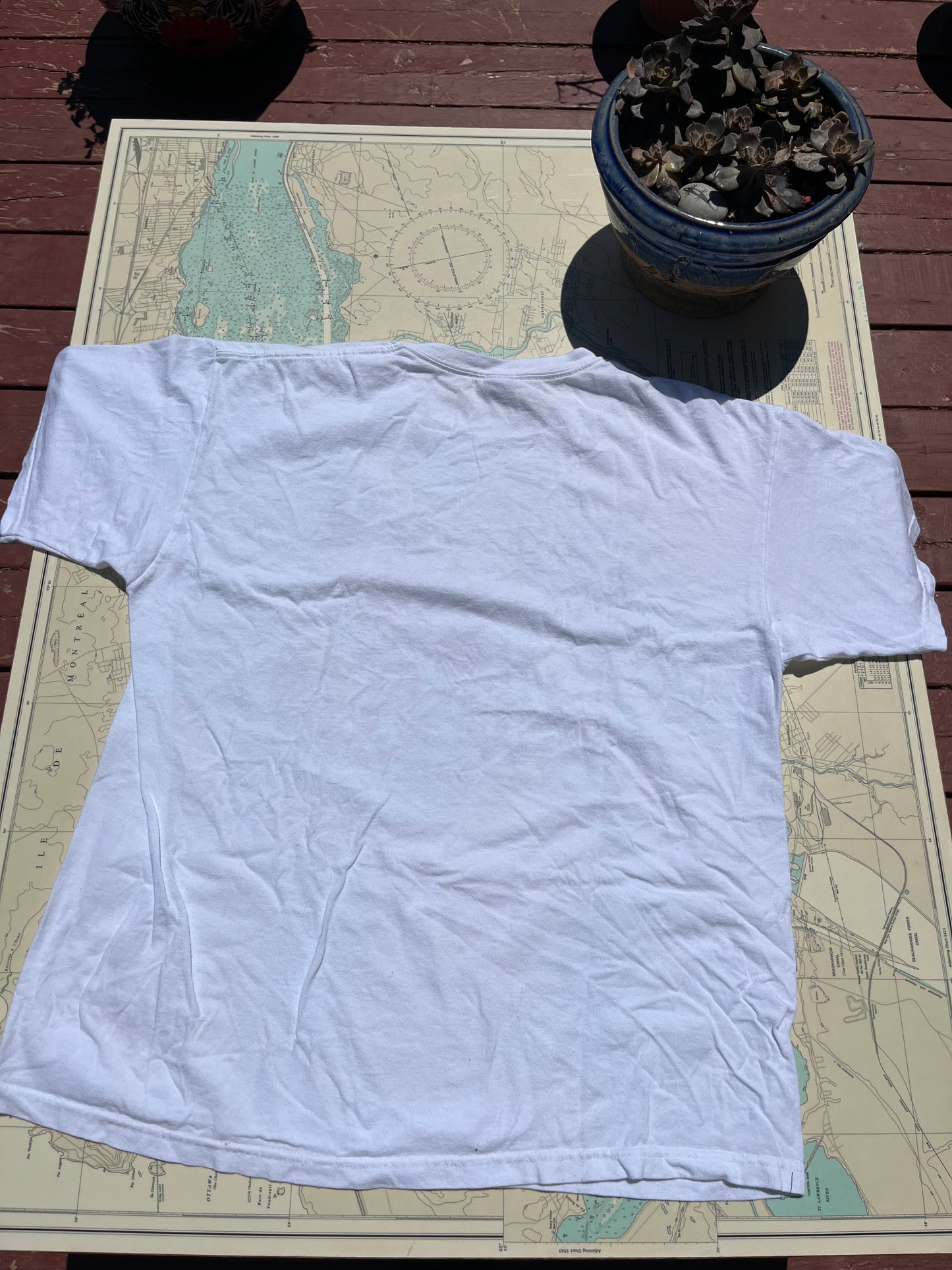 Vintage Inner Artist Nudist Graphic Tee Shirt