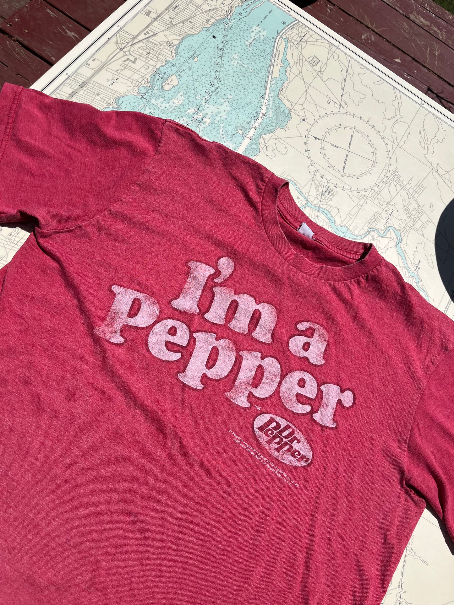 Vintage I'm A Pepper Dr Pepper Graphic Tee Shirt