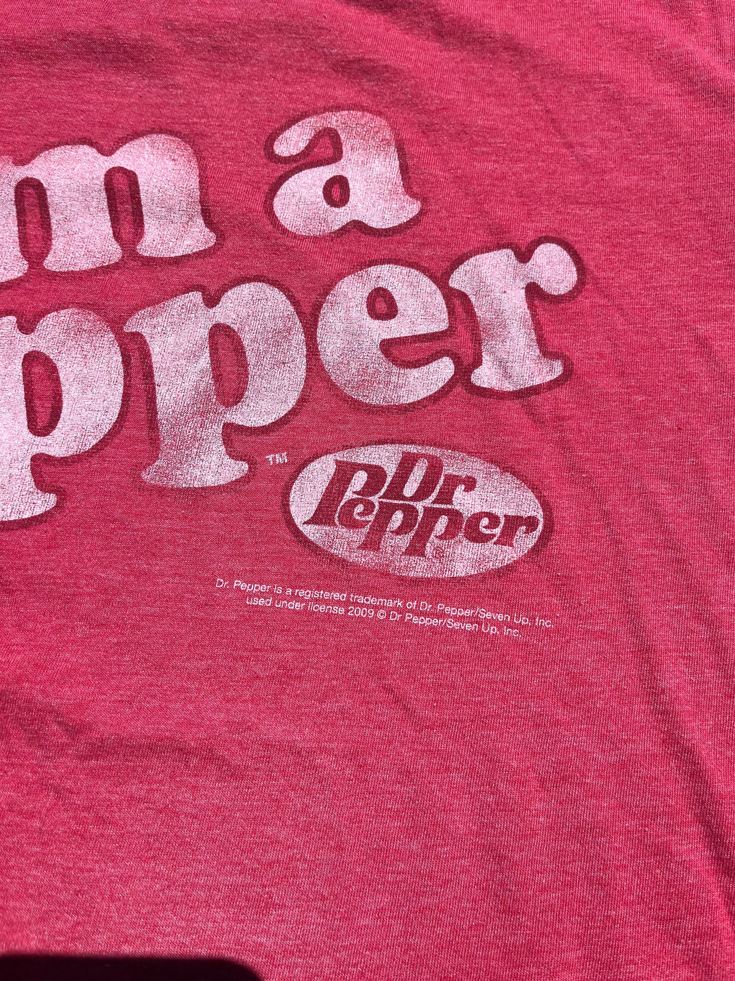 Vintage I'm A Pepper Dr Pepper Graphic Tee Shirt