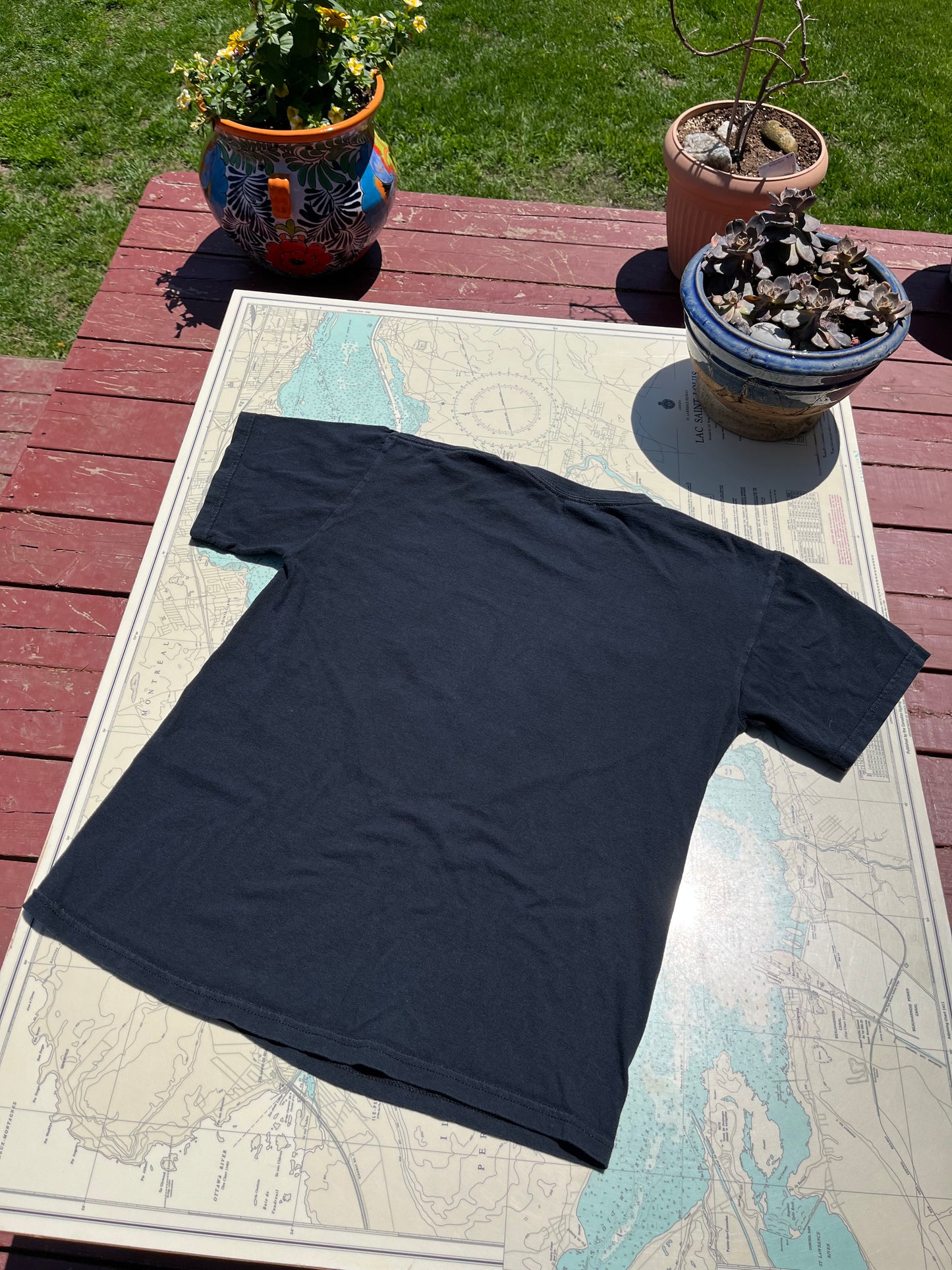 Vintage Hunting Bucks & Driving Trucks Graphic Tee Shirt