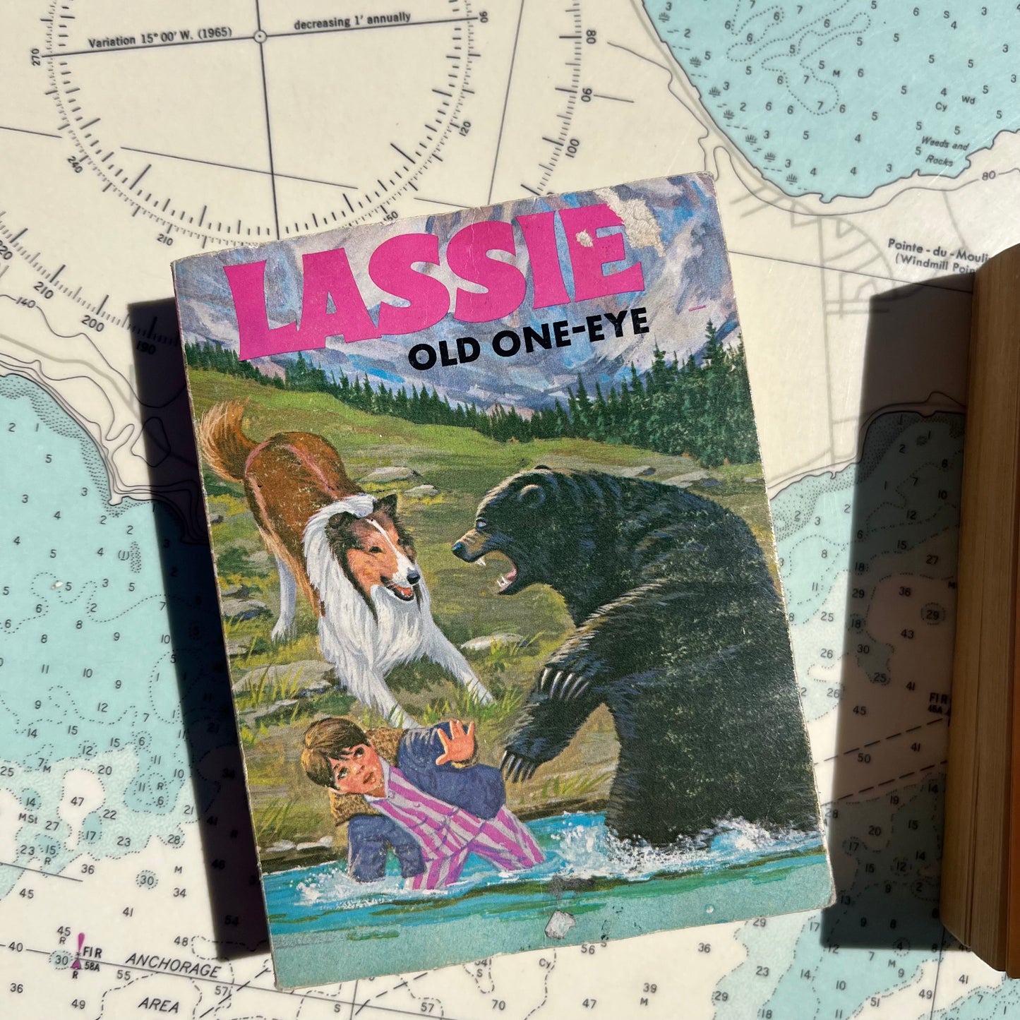 Vintage 60s / 70s Lassie, Popeye, and The Lone Ranger Big Little Books