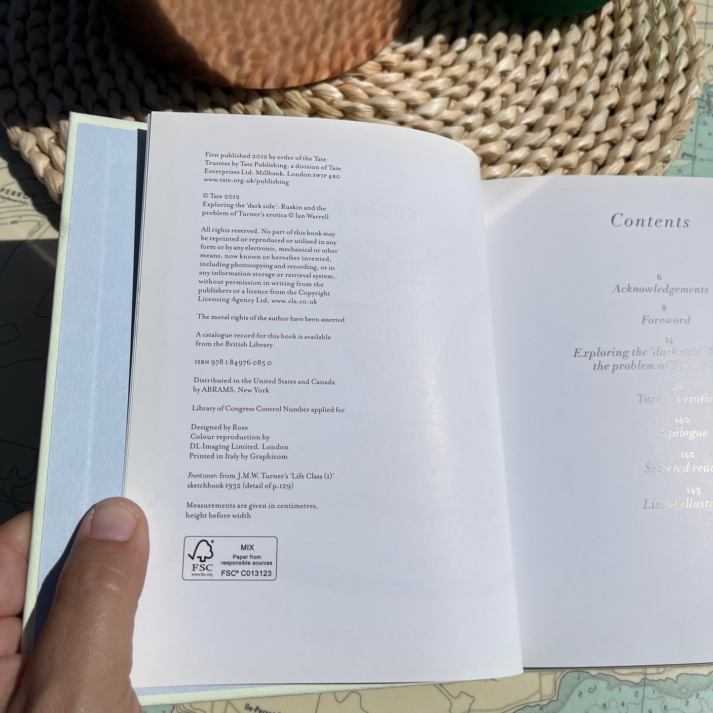 2012 Turner's Secret Sketches Hardcover Book