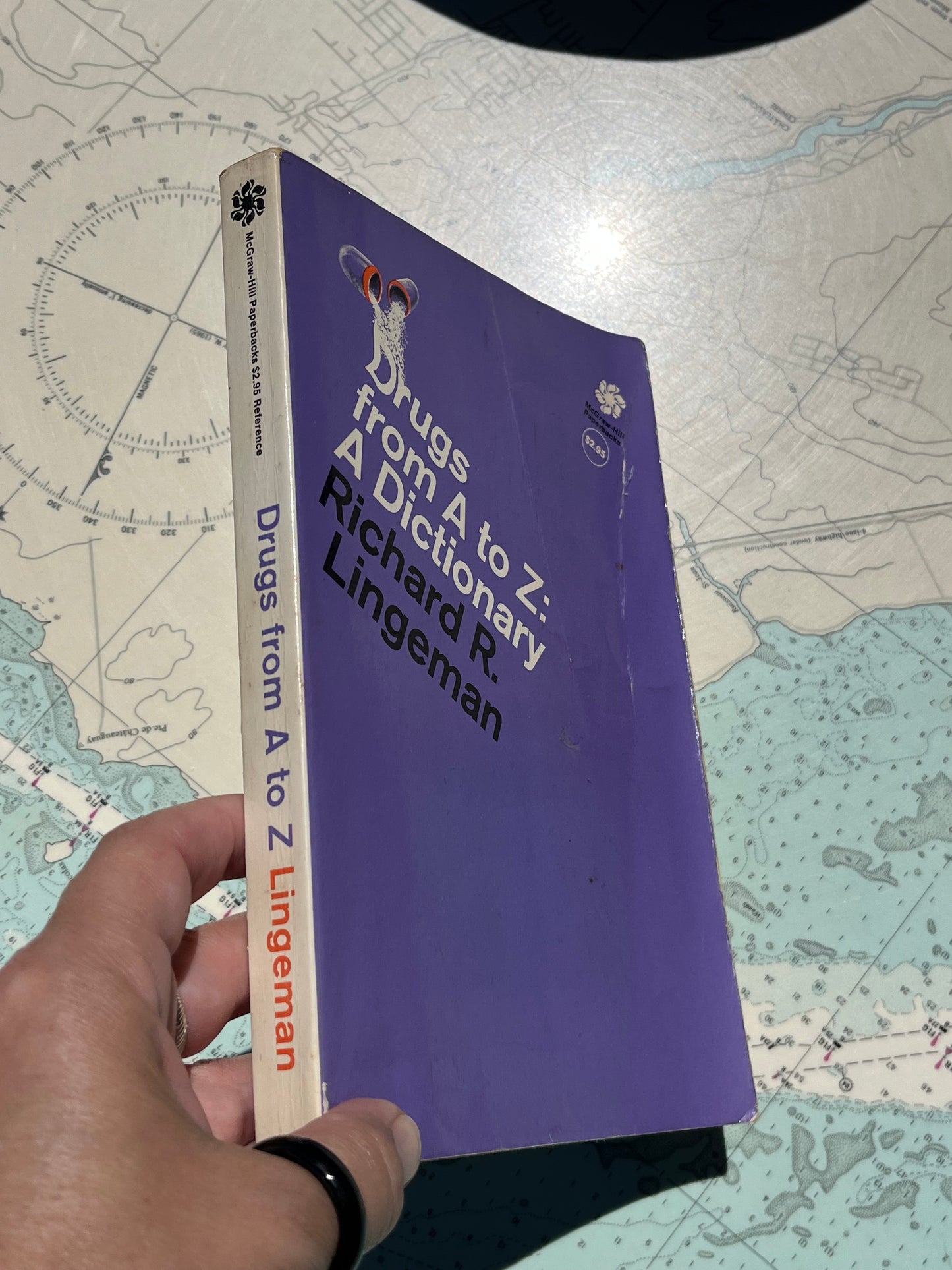 Vintage 1969 Drugs from A to Z: A Dictionary by Richard R. Lingeman