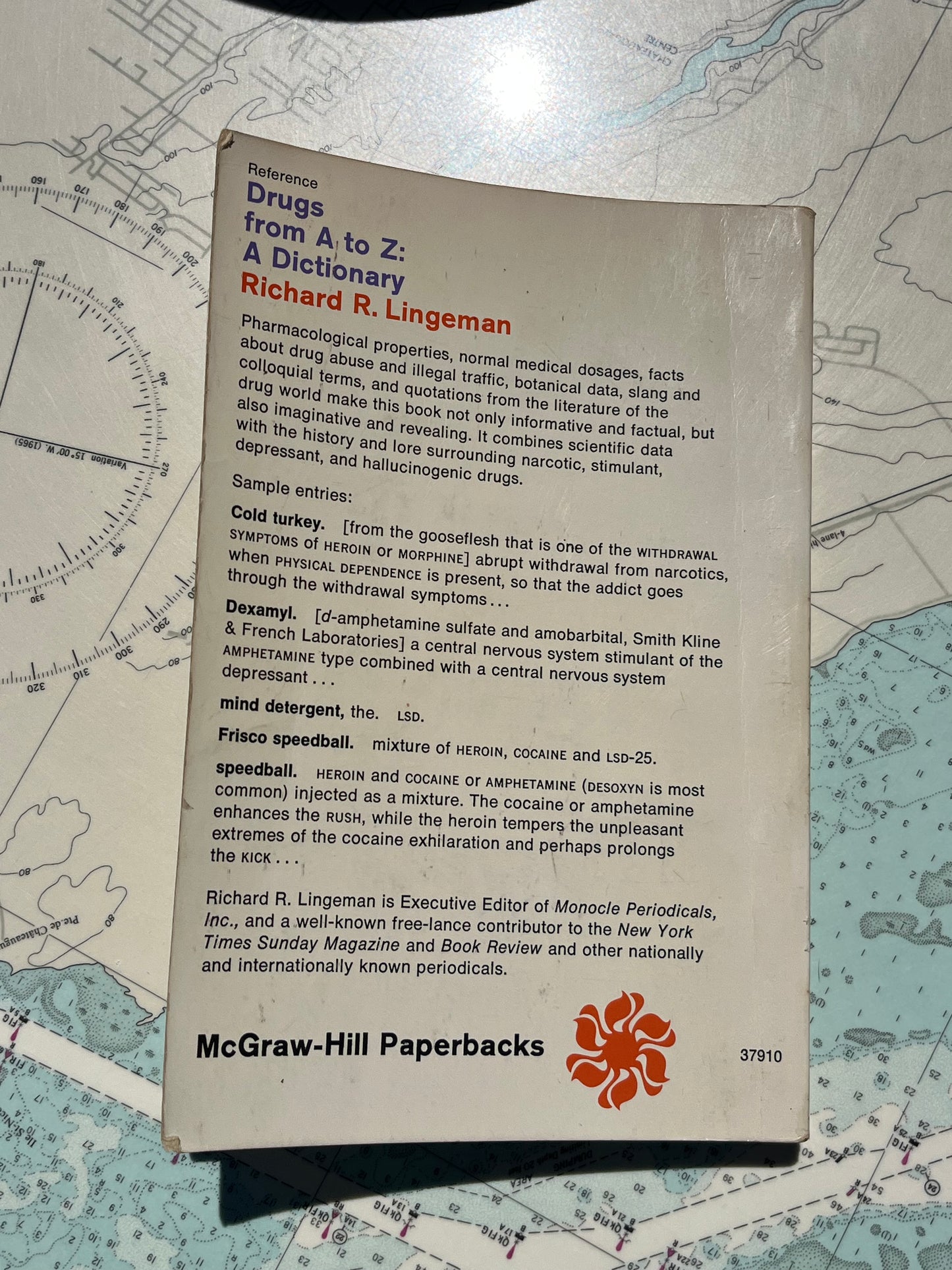 Vintage 1969 Drugs from A to Z: A Dictionary by Richard R. Lingeman