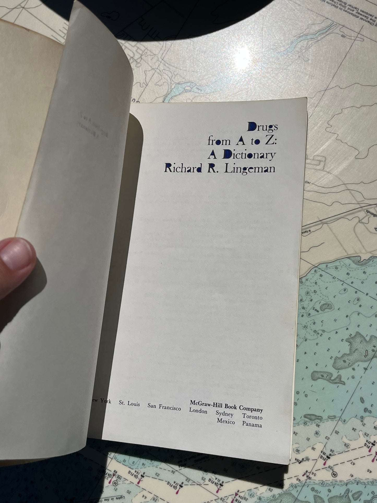 Vintage 1969 Drugs from A to Z: A Dictionary by Richard R. Lingeman
