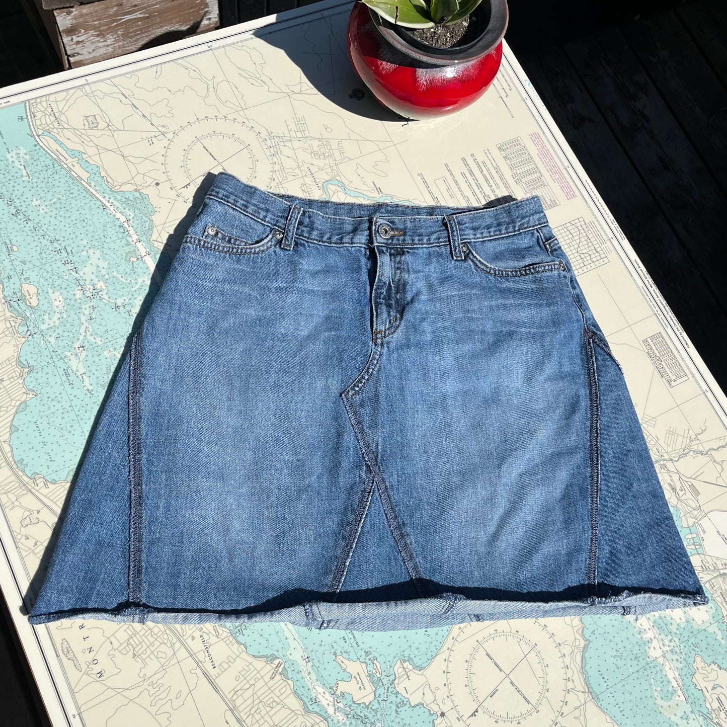 Vintage 00s y2k Mavi Denim Skirt