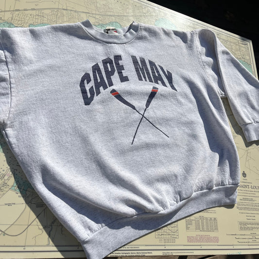 Vintage 00s Cape May Crewneck Tourism Souvenir Sweatshirt