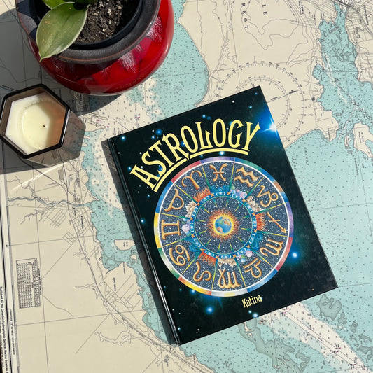 Vintage 1985 Astrology Book by Katina