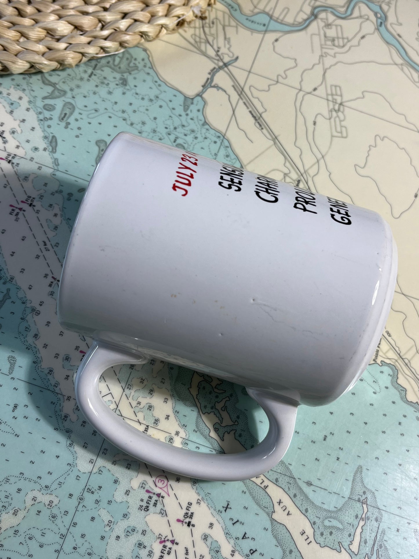 Vintage 90s Leo Astrology Mug