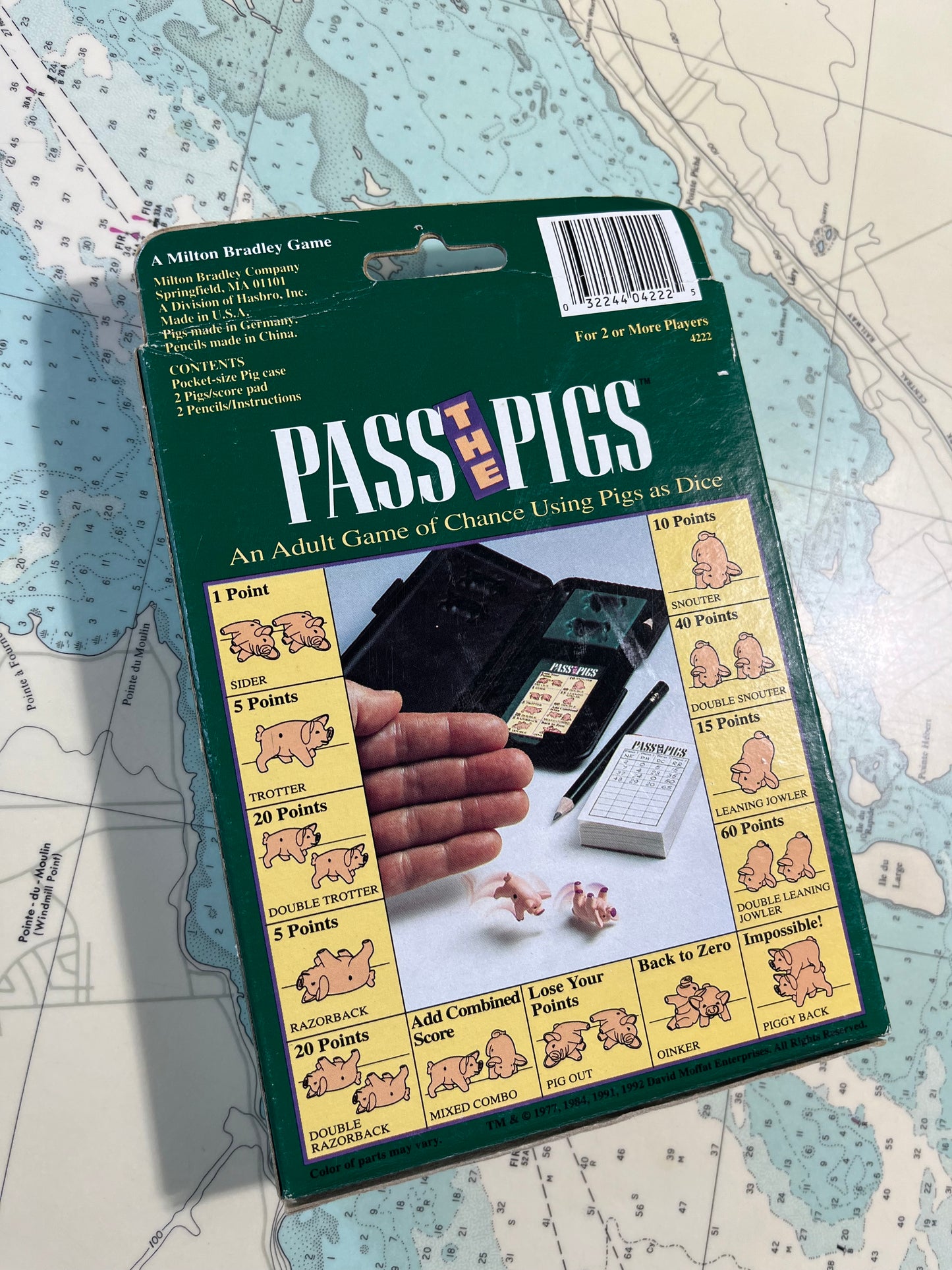 Vintage 90s Pass the Pigs Game New in Box