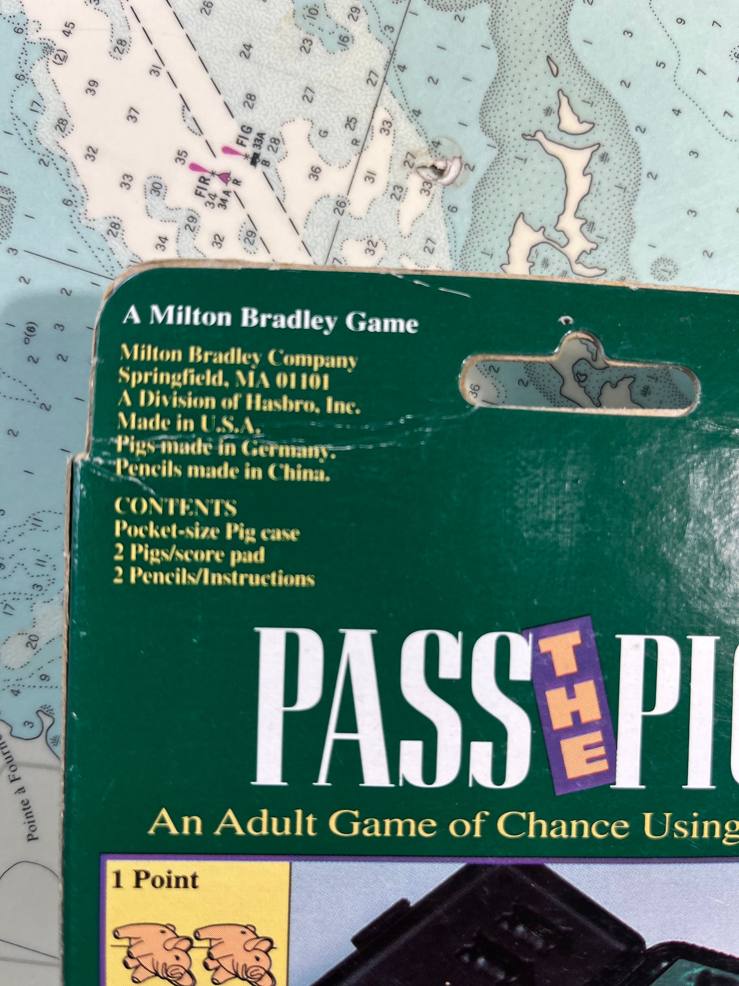Vintage 90s Pass the Pigs Game New in Box