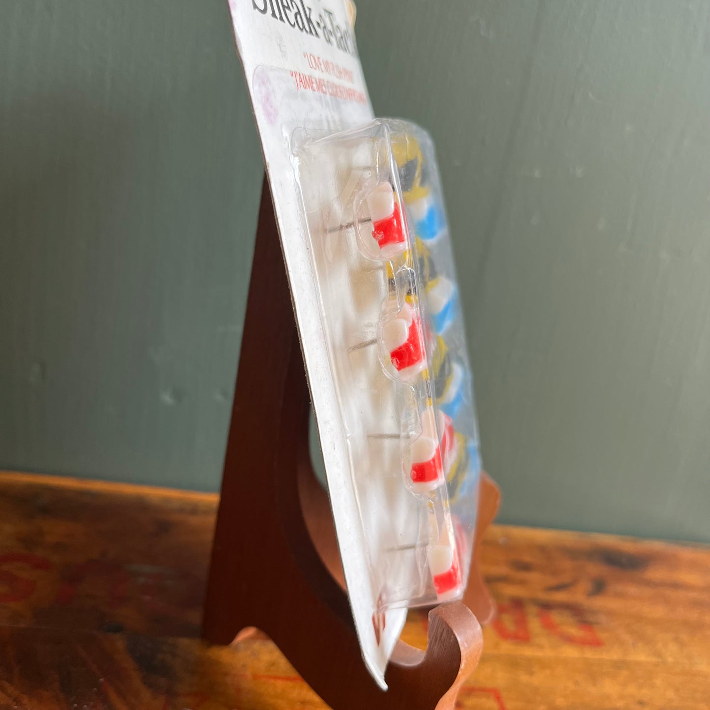 Vintage Sneak-a-Tacks Sneaker Shaped Pins / Pushpins / Thumbtacks