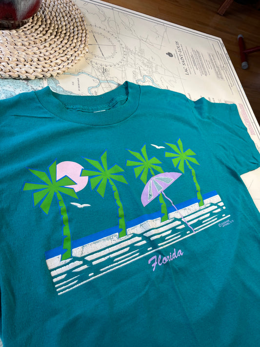 Vintage Single Stitch Florida Tourism Souvenir Tee Shirt