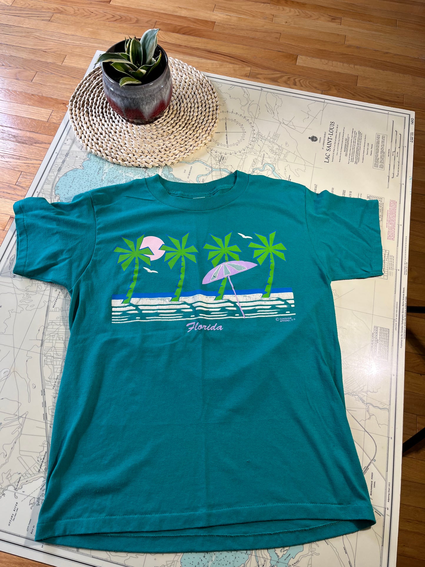 Vintage Single Stitch Florida Tourism Souvenir Tee Shirt