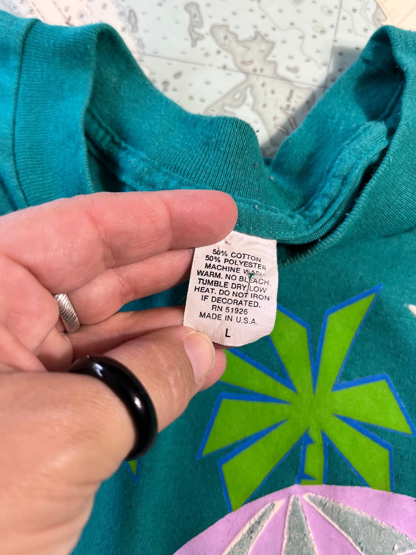 Vintage Single Stitch Florida Tourism Souvenir Tee Shirt