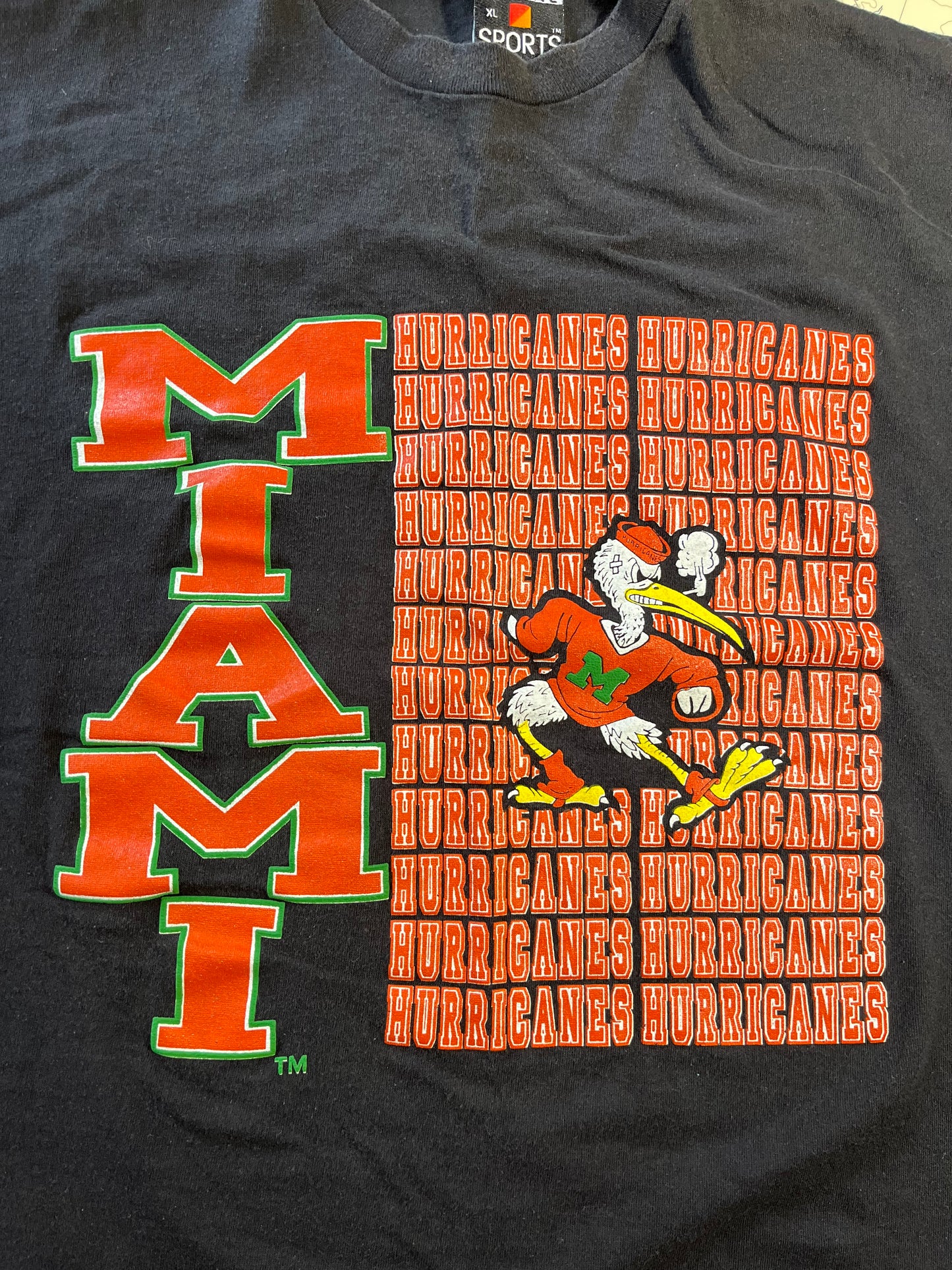 Vintage Signal Sports Miami Hurricanes Graphic Tee