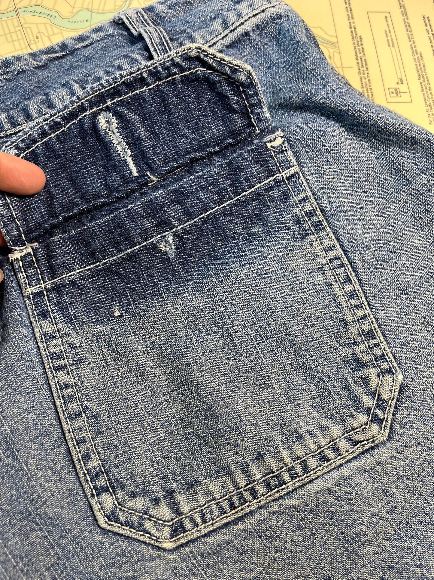Vintage Urban Star Cargo Jean Shorts