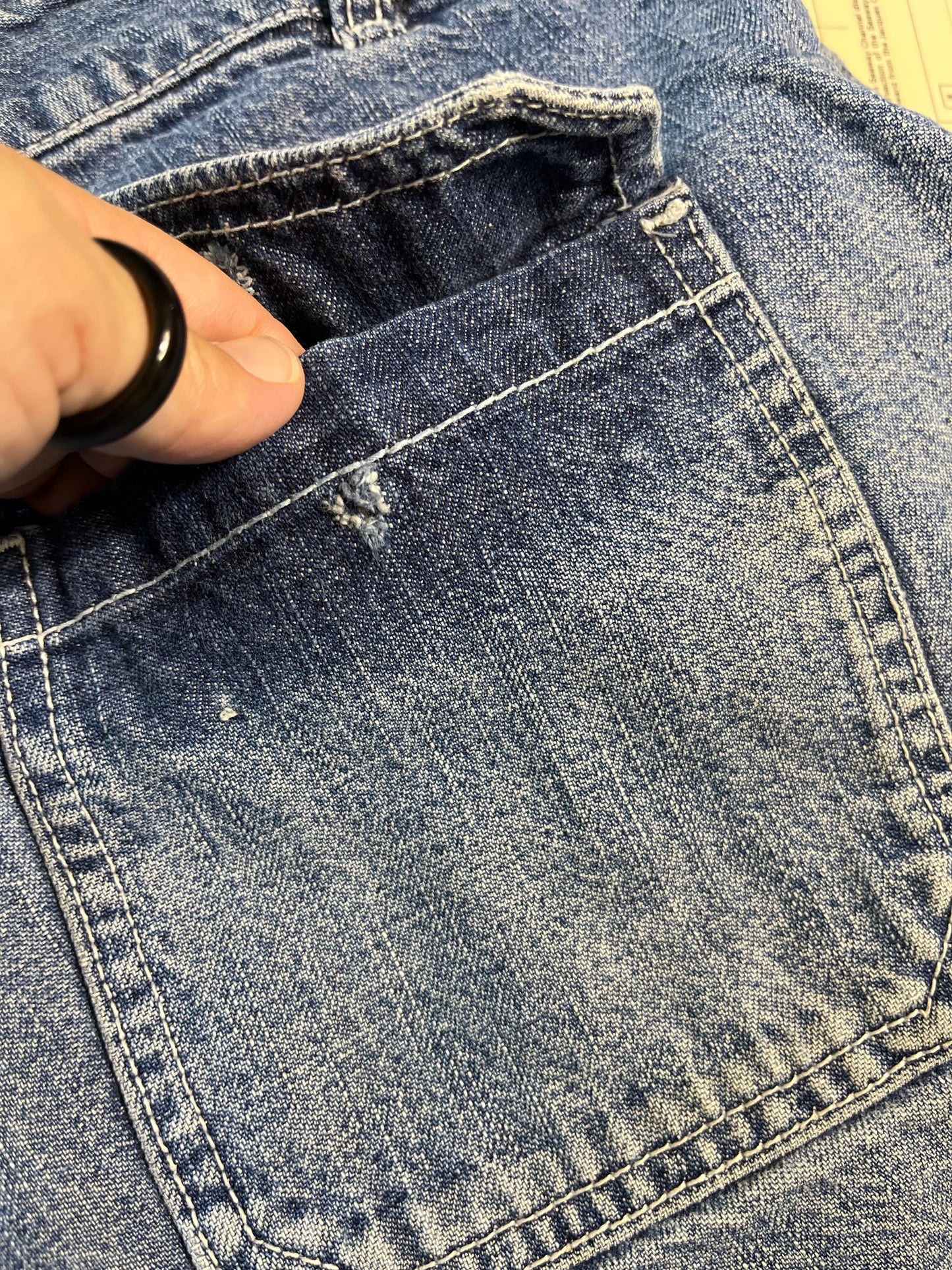 Vintage Urban Star Cargo Jean Shorts