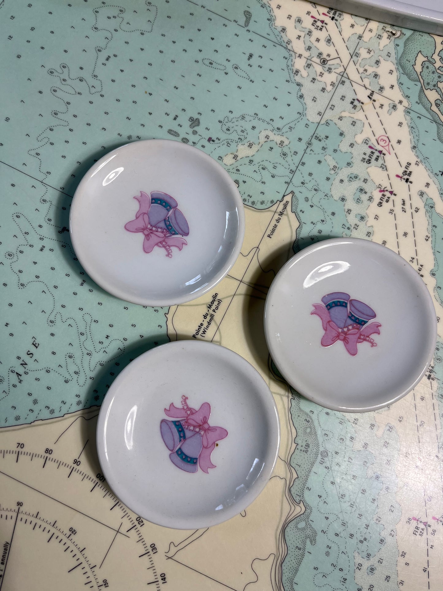 Vintage Ceramic Toy Tea Party Set