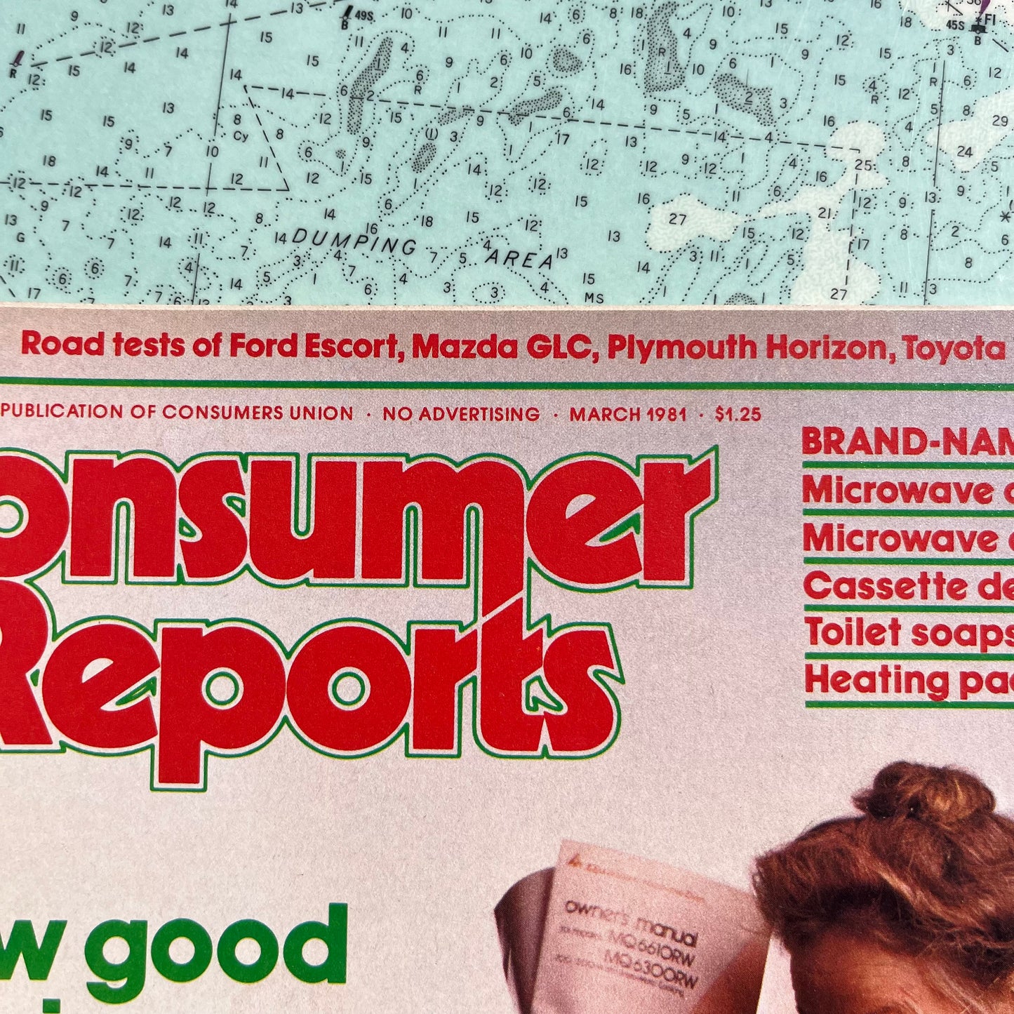 Vintage 1981 Consumer Reports Magazines Feb. & March