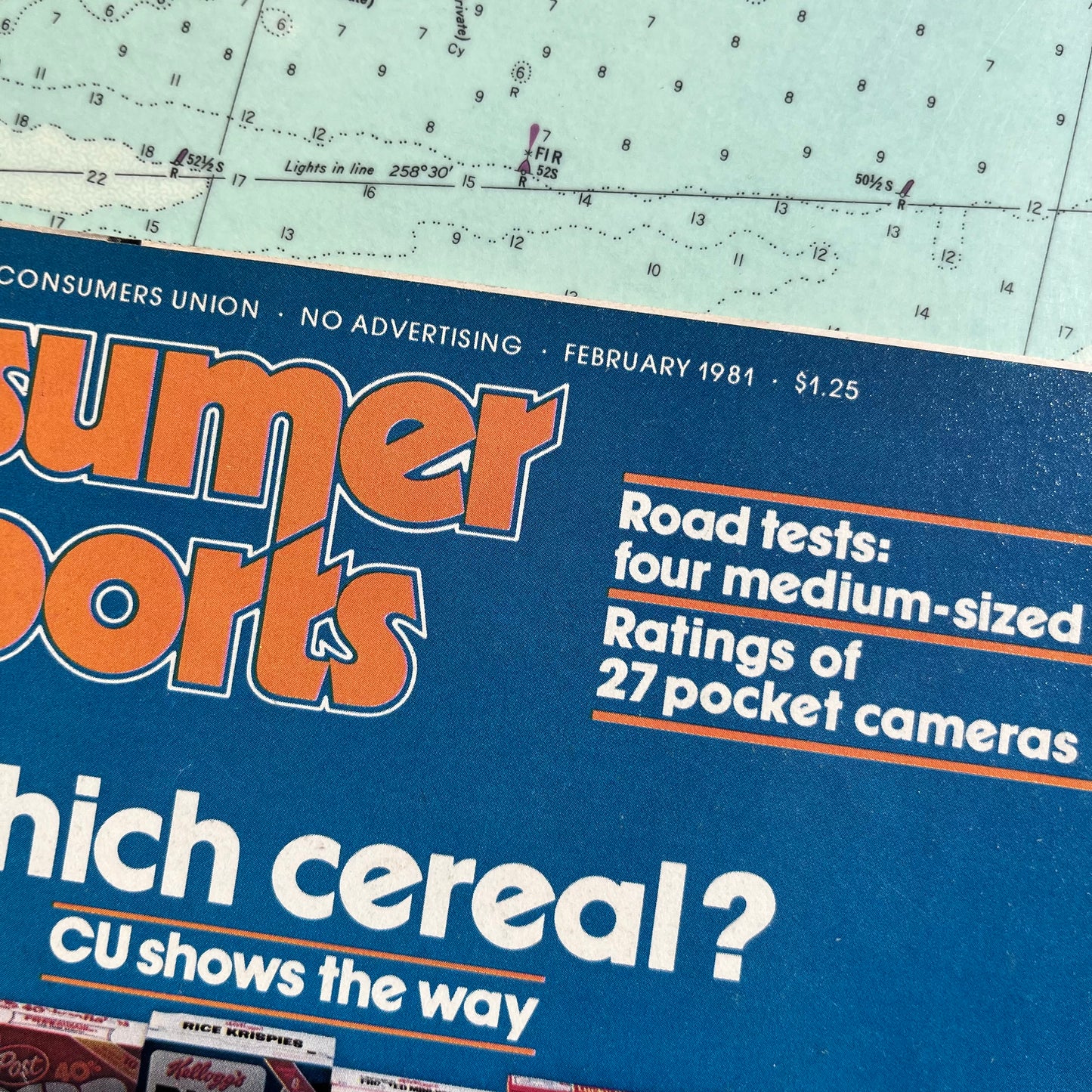 Vintage 1981 Consumer Reports Magazines Feb. & March