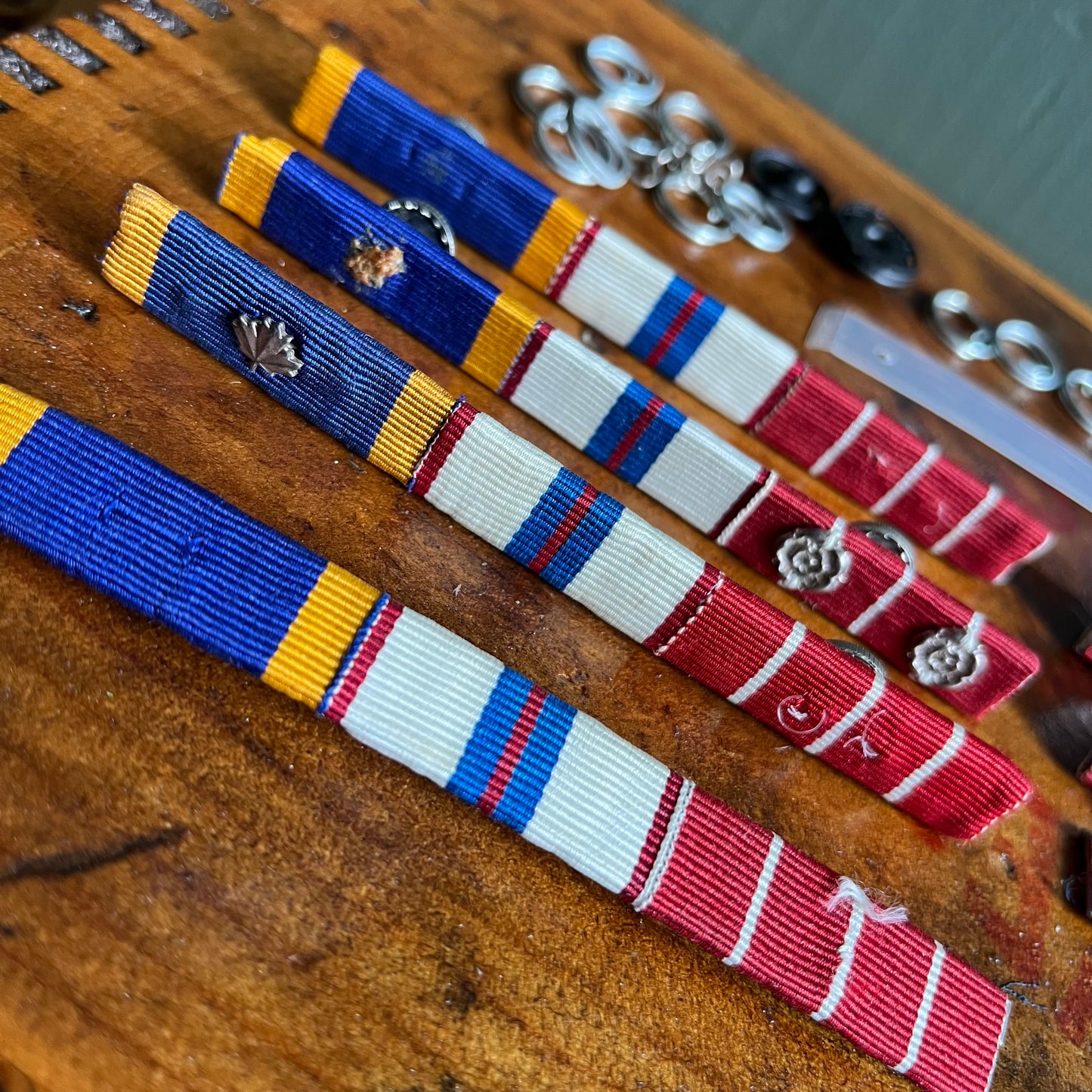 Vintage lot of Military Medal / Ribbon Bars