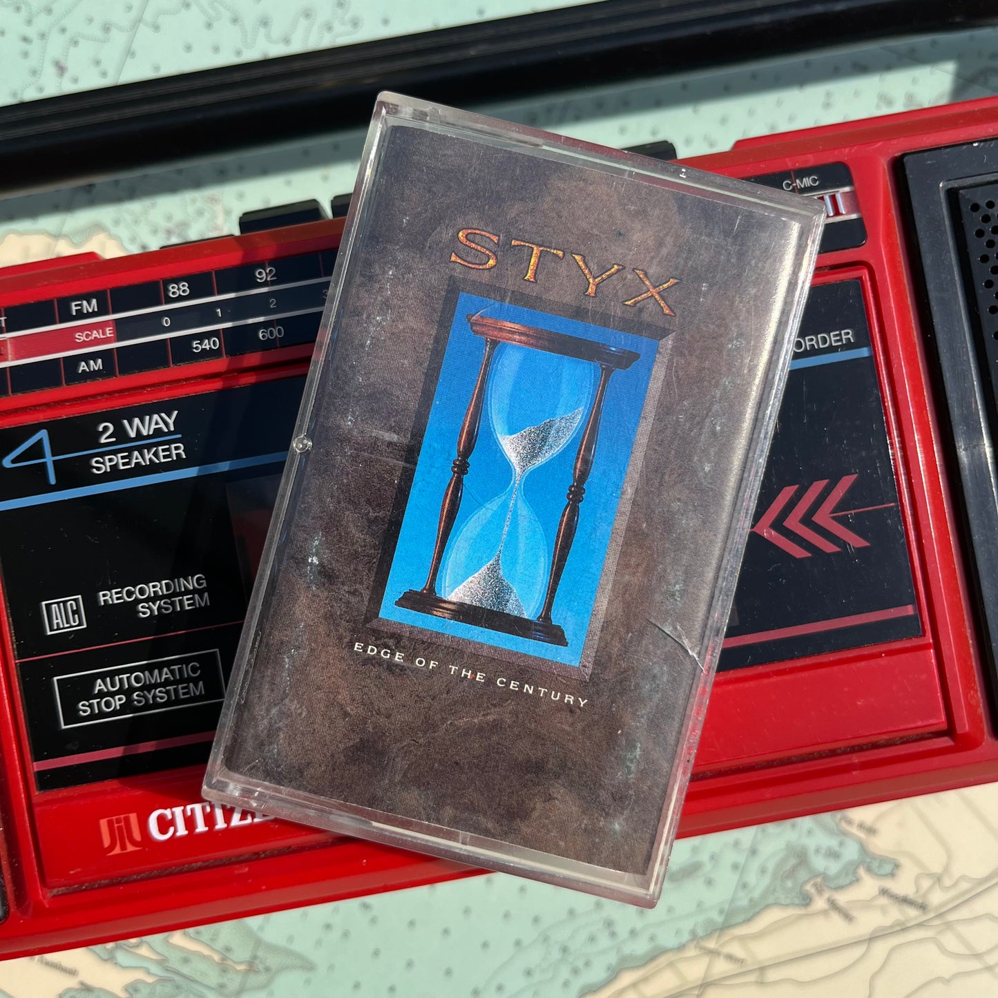 Vintage 1990 Styx Edge of the Century Cassette Tape