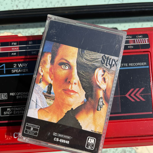 Vintage 1978 Styx Pieces of Eight Cassette Tape