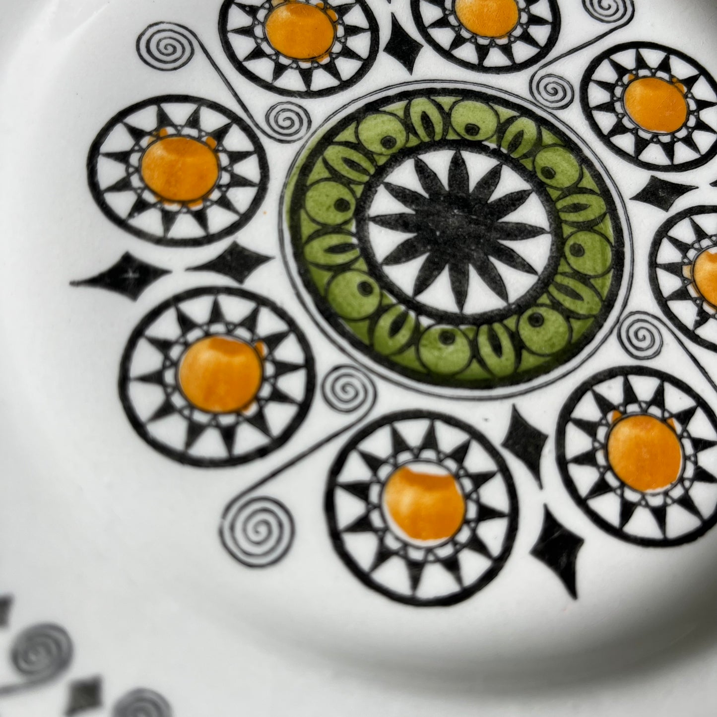 Vintage Kathie Winkle Ironstone Renaissance Side Plate