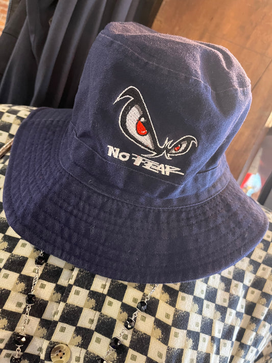 Vintage y2k No Fear Embroidered Bucket Hat